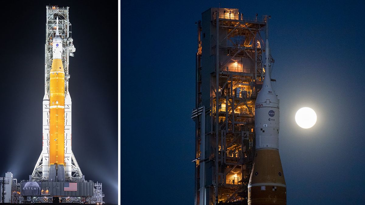 Raketu, která má vynést astronauty k Měsíci, čeká poslední série testů